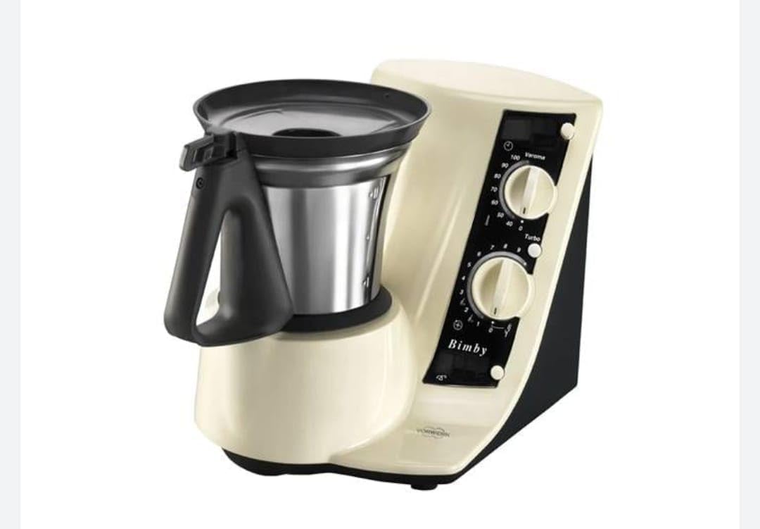 Bimby TM21 Robot da Cucina Multifunzione -COME NUOVO SCATOLATO- Varoma 2 L e Boccale 1,5 L, Display LCD Tempi/Pesi, Motore 500 W, Chiusura Ermetica – Cottura a Vapore, Tritare, Mescolare, Frullare
