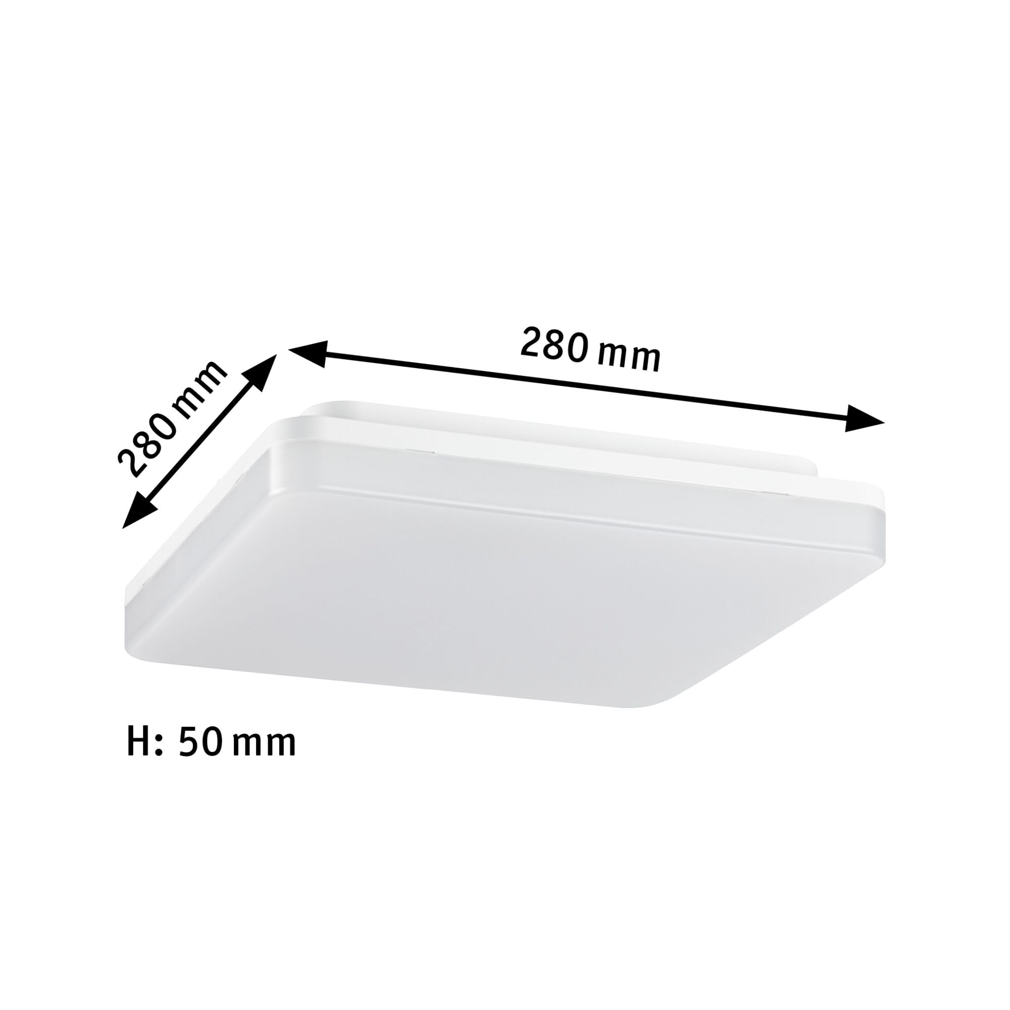 Paulmann 79839 LED Panel Cela 280x280mm 15,5 W Weiß Whiteswitch