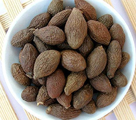 Golden Drops Natural Dry Niranjan Phal Niranjanphal China Fruit Malva Nuts Sterculia lychnophora 200 Gram