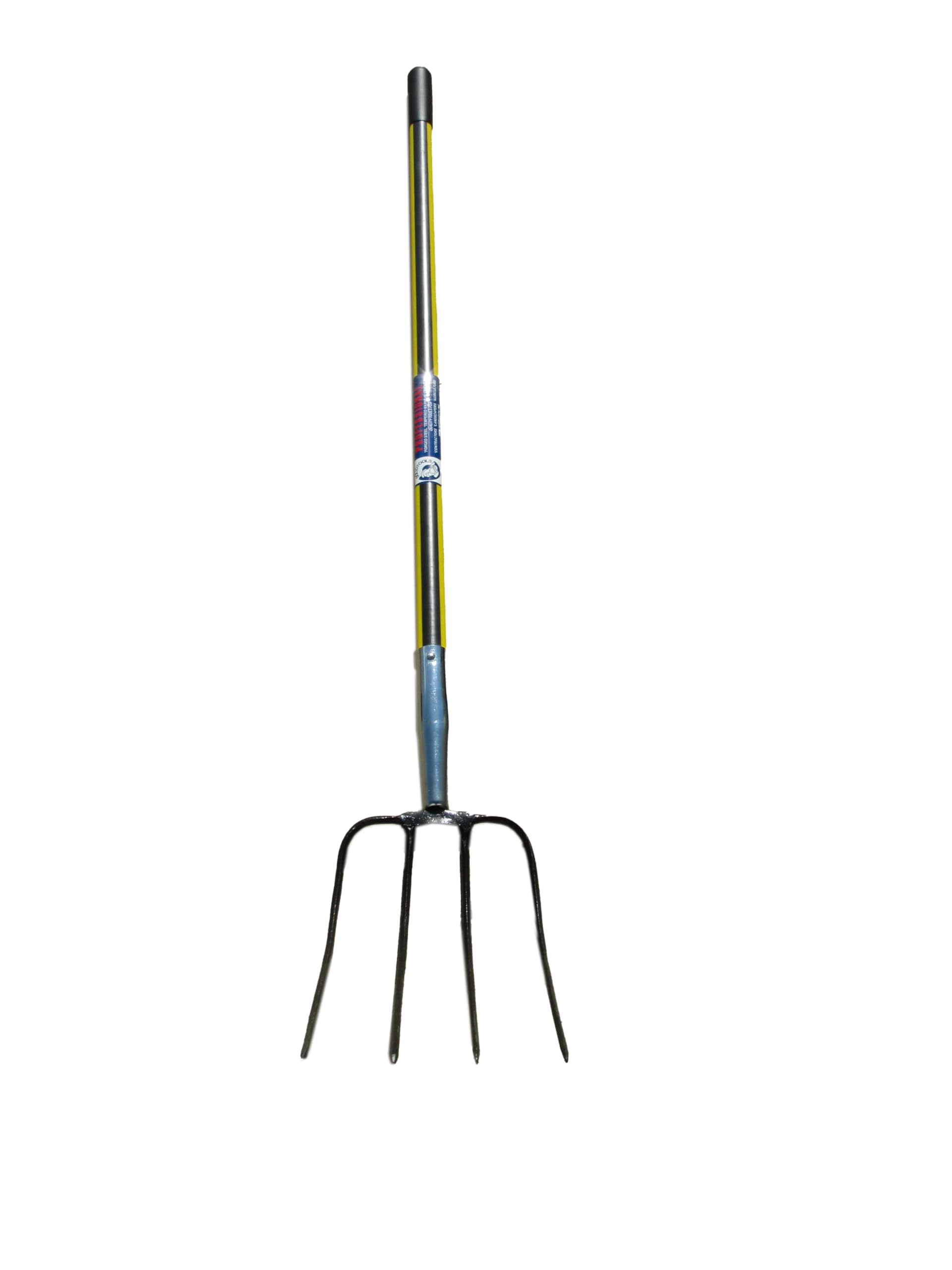 4 Tines Forged Pitch Fork with Long Deltaic Fiberglass Handle! Assembled In U.S.A!