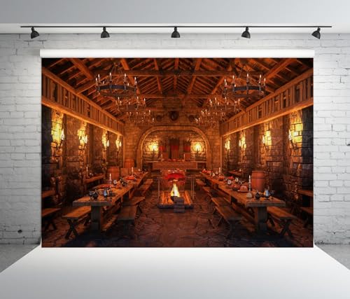 Fondo Fotográfico Medieval 15x8ft BELECO miniatura 2