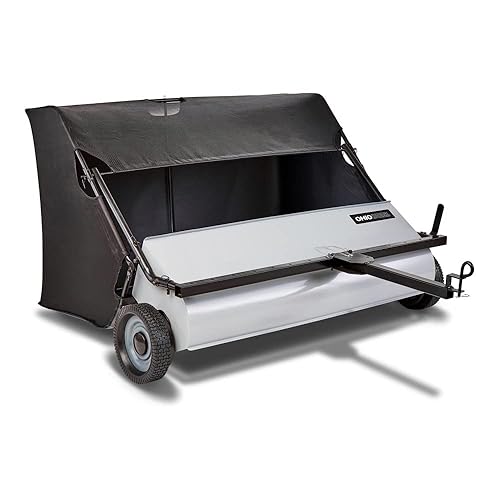 Ohio Steel 4222V2 - Barredora de césped, 22 pies cúbicos, gris