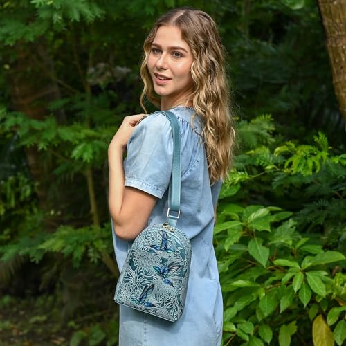 Anuschka Women’s Original Hand-Painted Genuine Leather Sling Bag, Made in India3