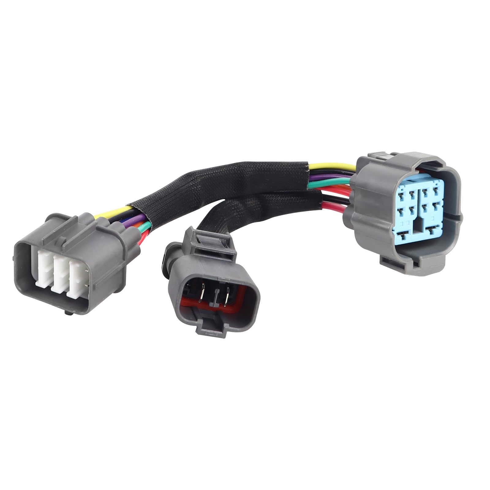 FLYPIG 10 Pin OBD1 to OBD2 Distributor Adapter Jumper Harness for Honda Acura Integra 1992-1995 Civic 96-98