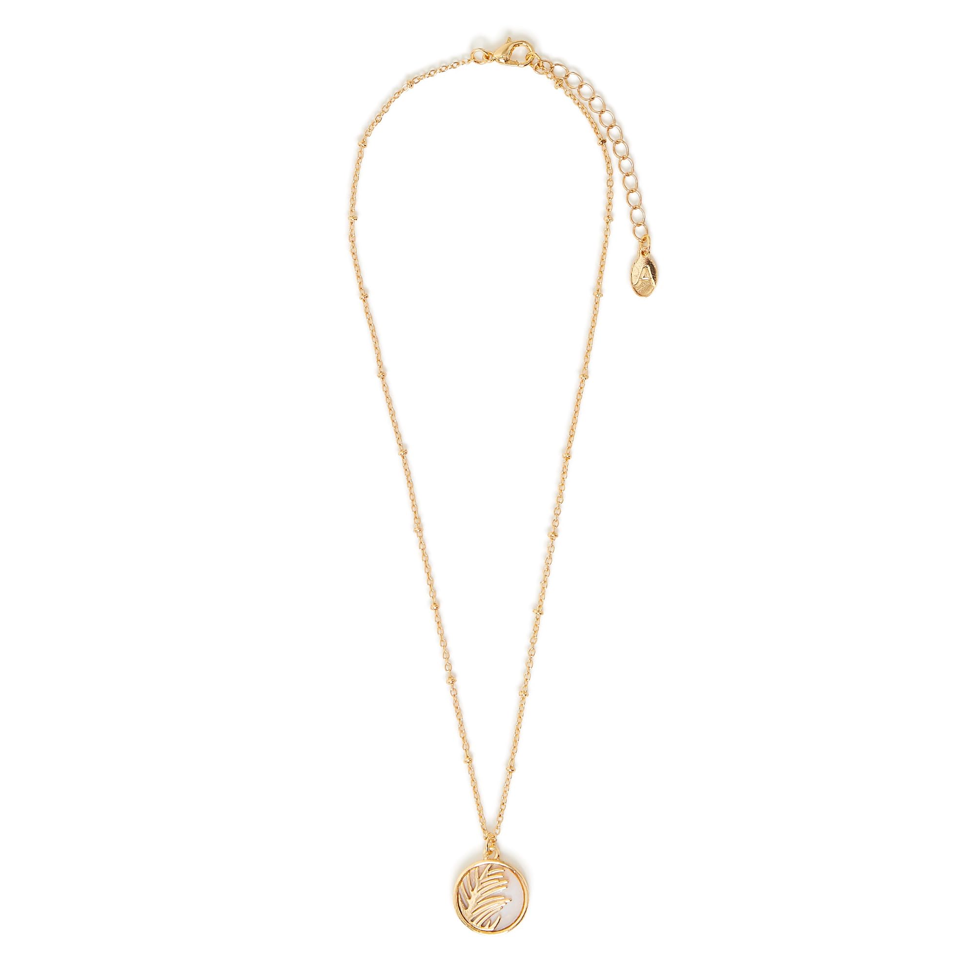 Accessorize London WomenS Gold Moonstone Circle Leaf Pendant Necklace (B0CPPZSJDW) Amazon Price History, Amazon Price Tracker