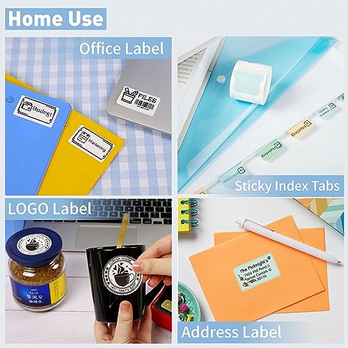 Image of LMASBLTER B1 Label Maker 2 Inch Bluetooth Thermal Label Printer for Barcode, Address, Labeling, Logo, Clothing, Jewelry, Retail, Mailing, Support with Phones&PC, Easy to Use for Office & Home-Blue