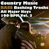  Country Music Bass Backing Track in Db Major 190 BPM, Vol. 3