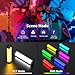 LUXCEO Handheld Light Wand, Multicolor RGB LED Video Light for Photography, 2000mAh Rechargeable Mini Light Stick Dimmable 3000K-6000K CRI95+ Professional Tube Lights for YouTube, TikTok
