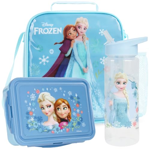 Get Trend Disney Frozen Girls Lunch Box 3Pc Set