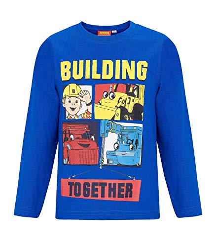 Bob der Baumeister Jungen Langarmshirt Blau 116