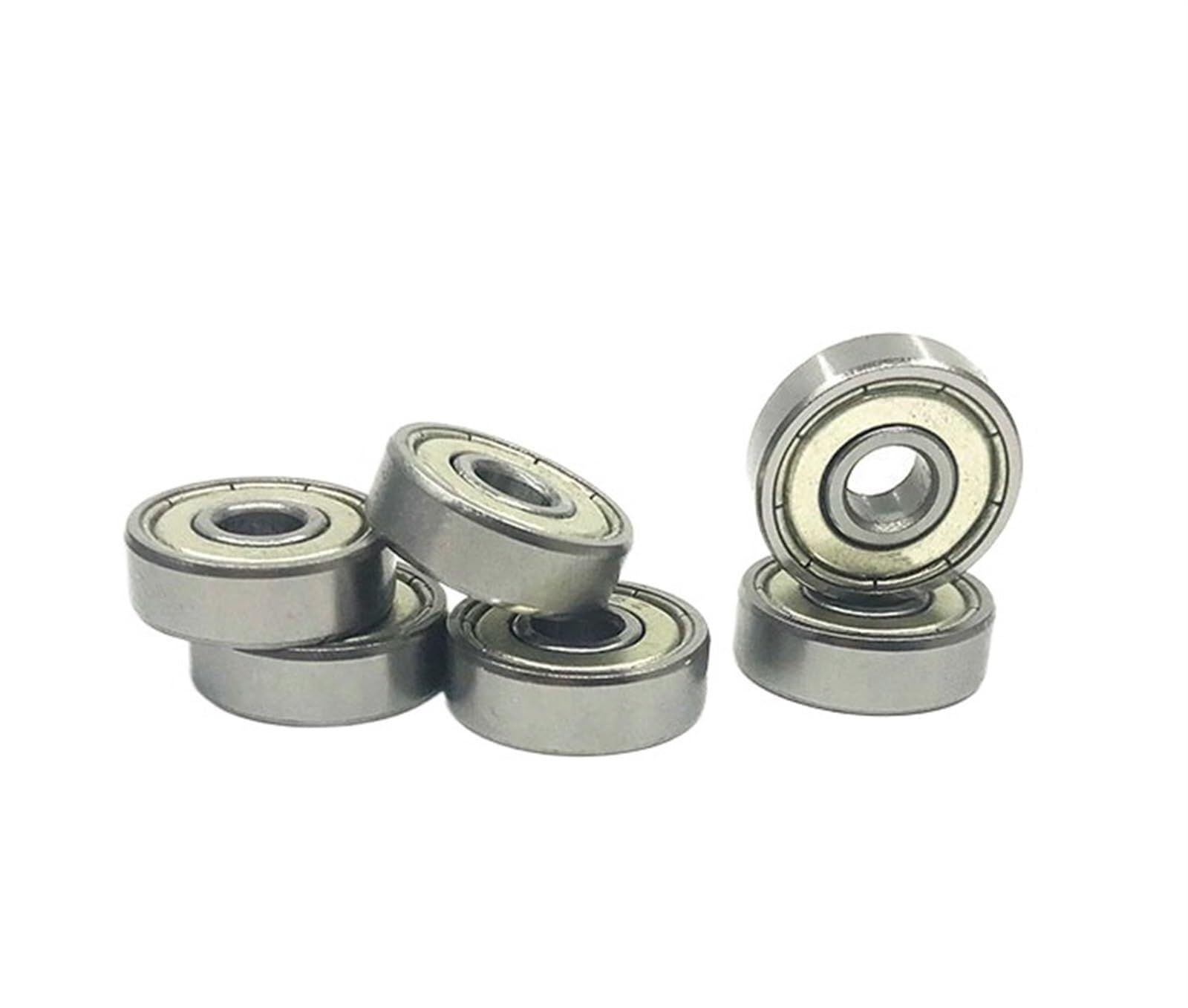Uszczelka bimetaliczna tarcza mikro łożysko zwykłe 10 sztuk 627ZZ 7x22x7mm łożyska kulkowe miniaturowe(ABEC1)