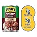 BUSH'S BEST 15oz Canned Slow-Cooked N' Savory Pinto Beans, Source of Plant Based Protein and Fiber, Low Fat, Gluten Free