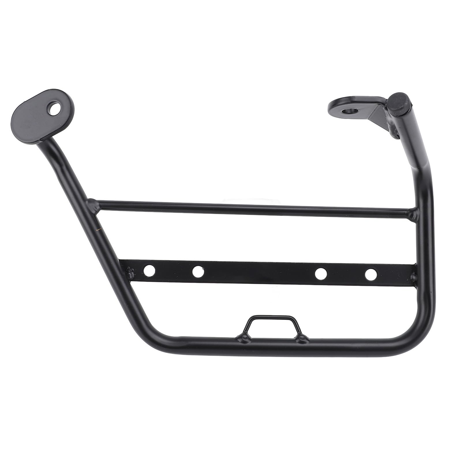 Porte-bagages Latéral de Moto, Porte-bagages Latéral en Fer à Forte Charge, Facile à Installer pour Z650RS 2022 – 2024 (fer 2)