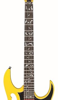 Ibanez JEMJRSP-YE Steve Vai Jem Jr. Yellow - Electric Guitar
