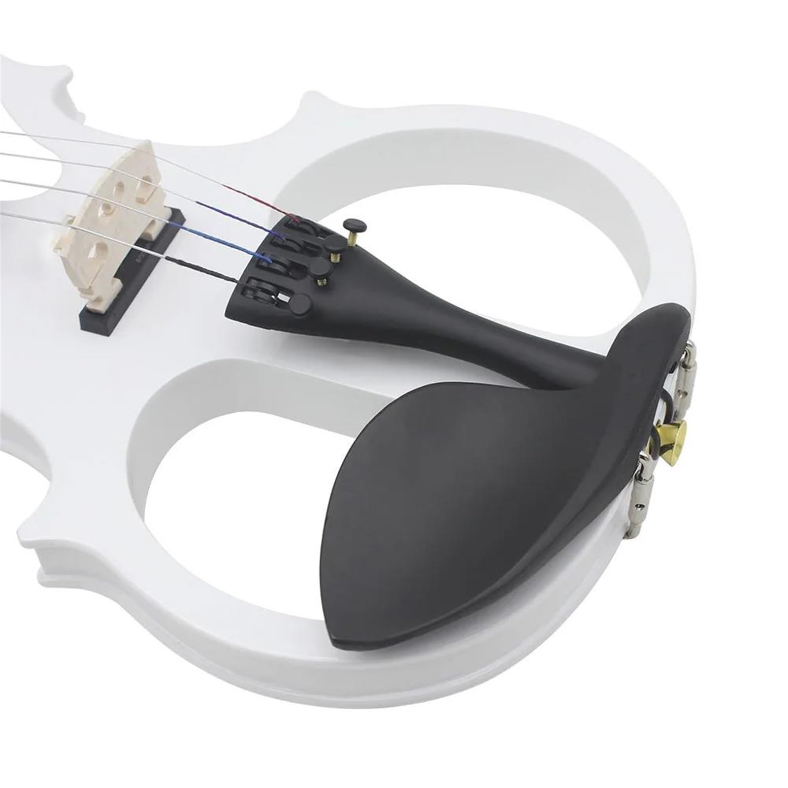 Kit Di Violino Professionale Violino Elettrico 4/4 Violino Elettroacustico Per Principianti Violino Elettrico Silenzioso Con Sintonizzatore Per Cuffie Ad Arco(Violin)