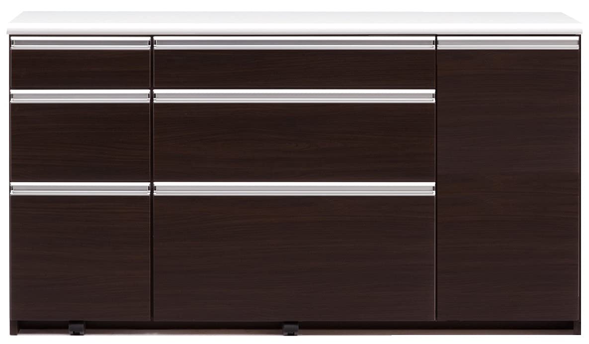 Amazon｜キッチンカウンター 160 キッチン収納 奥行50 幅160cm 完成品