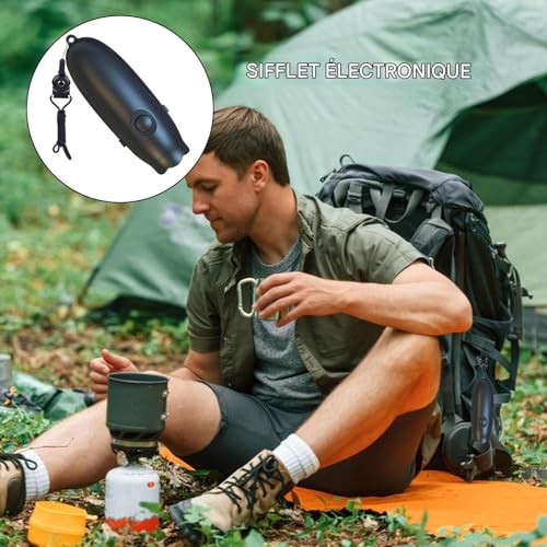 Sifflet electrique rechargeable pour eviter l'extinction de voix