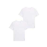 TOM TAILOR 1008638, Maglietta Basic in Confezione Doppia Uomo