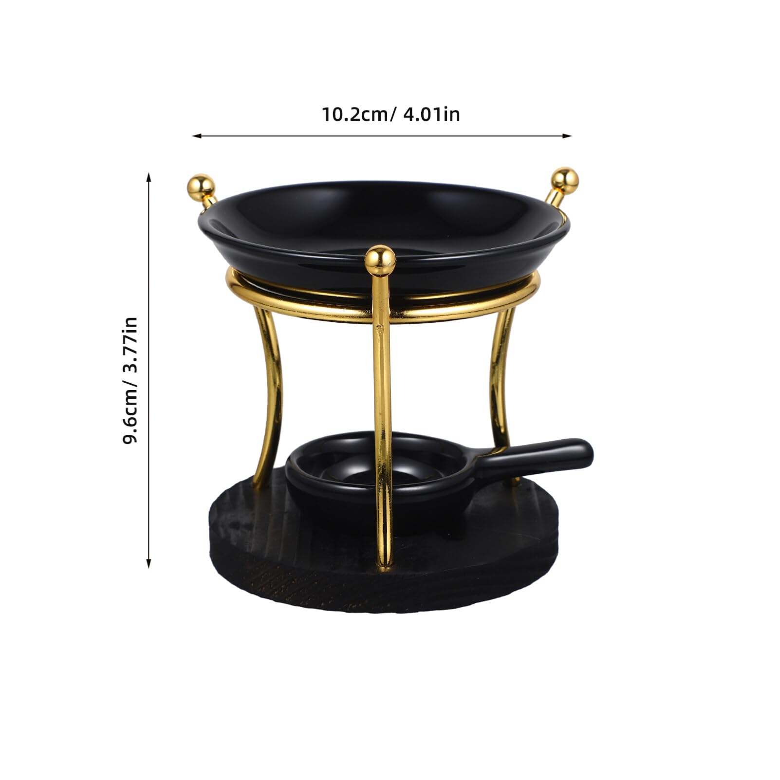 Brûleur Huiles Essentielles Céramique Et Bougeoir Tealight Élégant pour Aromathérapie Et Diffusion De Parfum pour Chambre Salon Yoga Et Décoration Intérieur