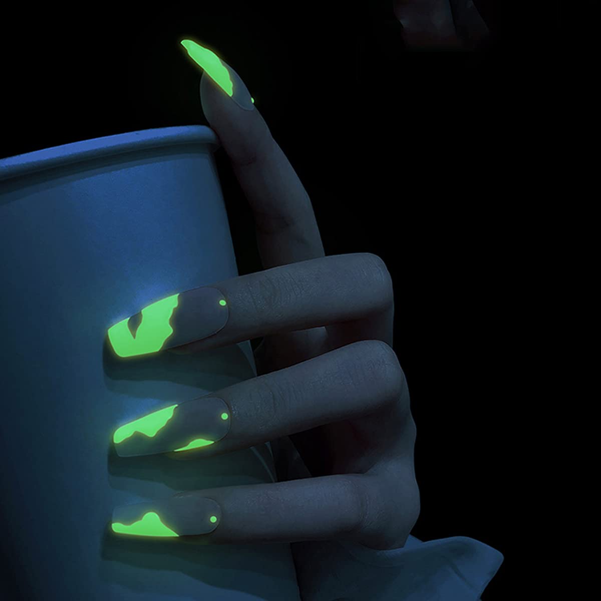 Amazon.com : Glow In The Dark Nail Polish Lemon Yellow Nail Polish  Fluorescent Bright Color Nail Gel Luminous Long Lasting Glowing Effect Soak  Off Uv Gel Nail (N-01) : Beauty & Personal