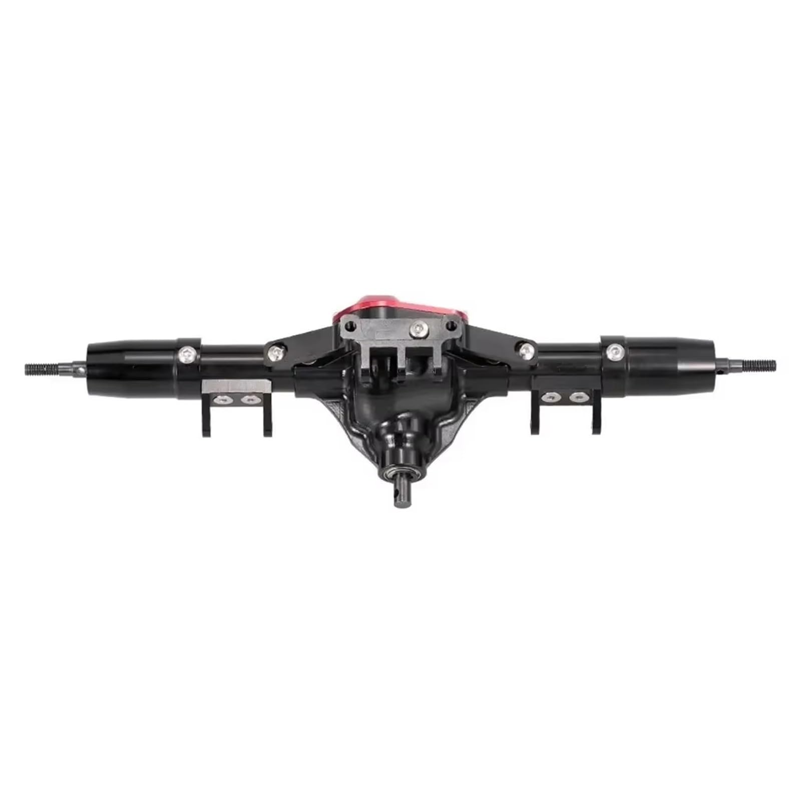 Ejes RC Compatible con Axial para SCX10 Piezas De Mejora para Coche RC Crawler 1:10, Accesorios De Eje Delantero Y Trasero De Metal CNC para Coche RC(Front)