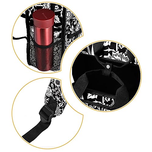 Sac à dos pour garçons multicolore à motif floral et dos ergonomique - 2