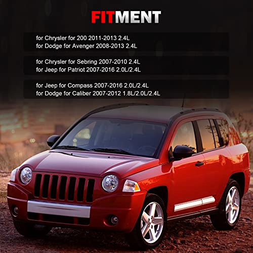 Astou New Alternator Stable High Output Compatible For Jeep For Patriot 2007-2016 For Dodge For Avenger 2008-2013 For Jeep For Compass 2007-2016 Alternator Rebuild Kit Replace 11231 #TOP3