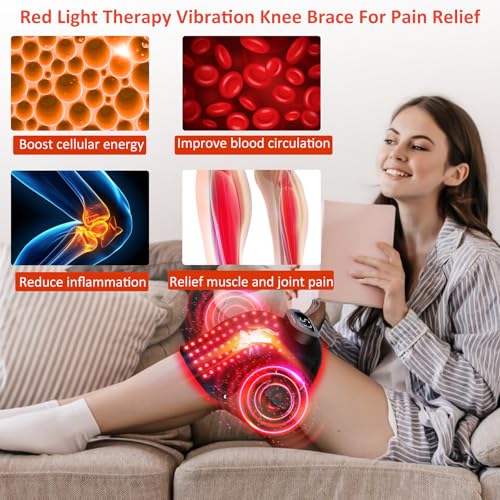 Red-Light-Therapy-Knee-Brace-for-Pain-Relief-Vibration-Knee-Massager-with-Heat-and-Red-Light-Therapy-660nm-850nm-Lights-Rechargeable-Wireless-Controller-Near-Infrared-Light-Therapy-for-KneeShoulderElb