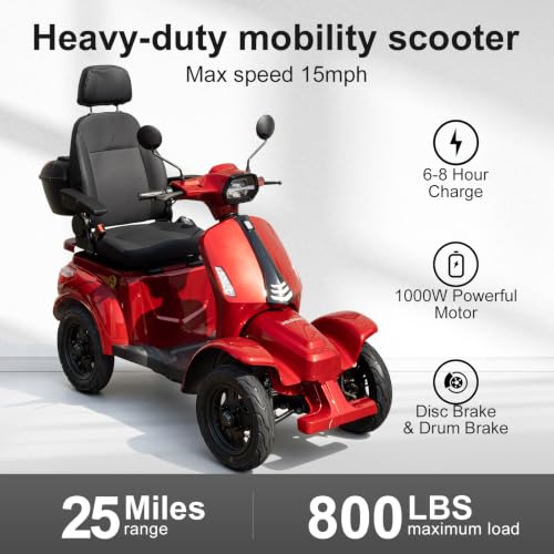 Zousinn Heavy Duty All-Terrain Mobility Scooter