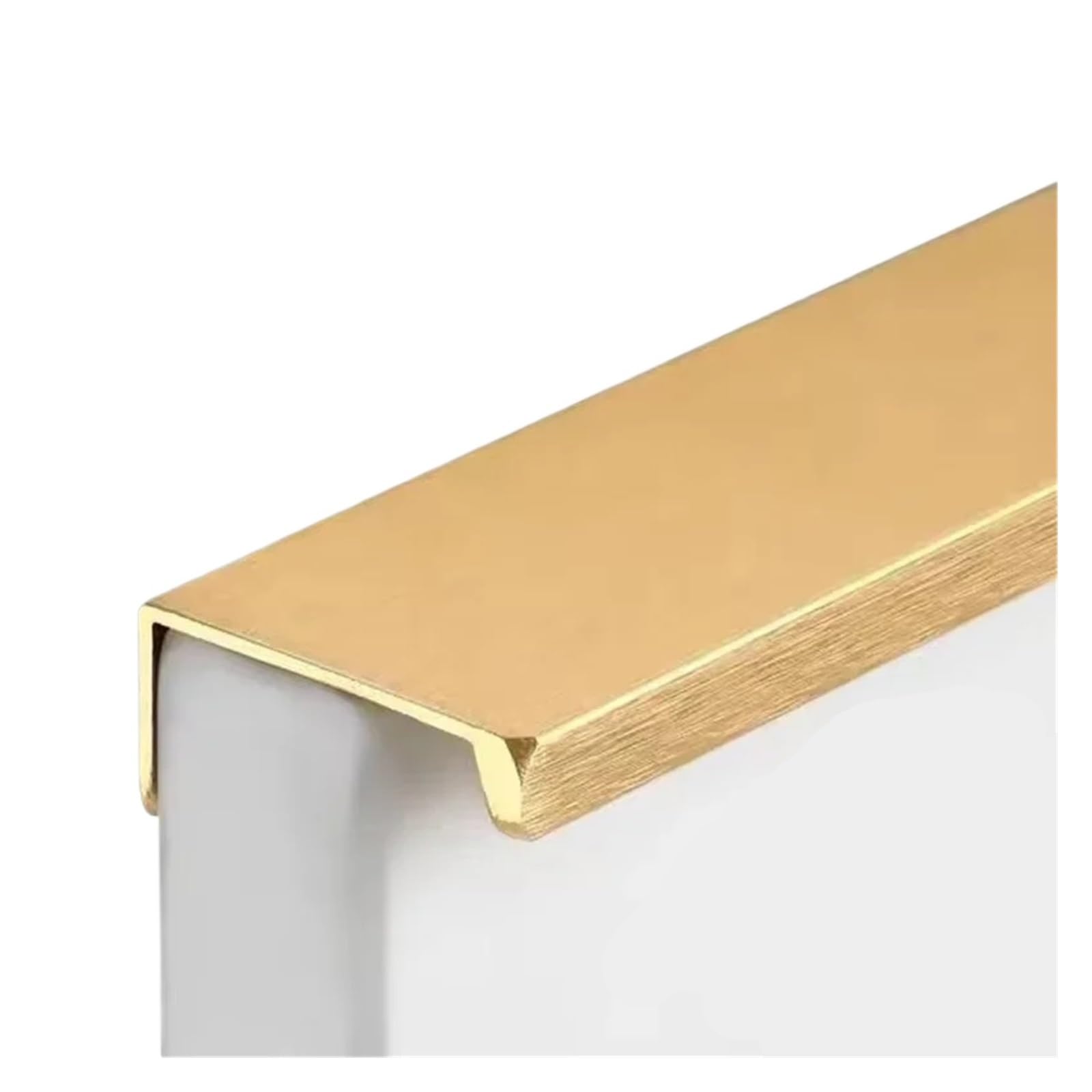 Wpuszczane uchwyty szafek i szuflad ze stopu aluminium