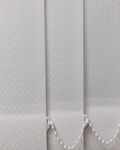 EUROBLINDS - KINETON Vertical Blind Slats Made to Measure 89mm (3.5") WIDE Louvres Complete with HANGERS, WEIGHTS AND CHAINS - Image 2
