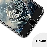 iPhone 7 Plus Screen Protector, Benuo [3D Touch Compatible] [3 Pack] 0.3mm Tempered Glass, Lifetime Replacements [HD Clear Film] [Anti-Bubble] for Apple iPhone 7 Plus/6s Plus/6 Plus/Special Edition