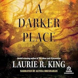 A Darker Place Audiolibro Por Laurie R. King arte de portada
