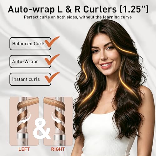 Image of Mythsight StyleVibe 6-in-1 Air Styler with Hair Dryer & Auto-Wrap Curlers