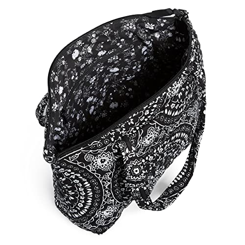 Image of Vera Bradley Women's Cotton Pleated Multi-Strap Shoulder Satchel Purse