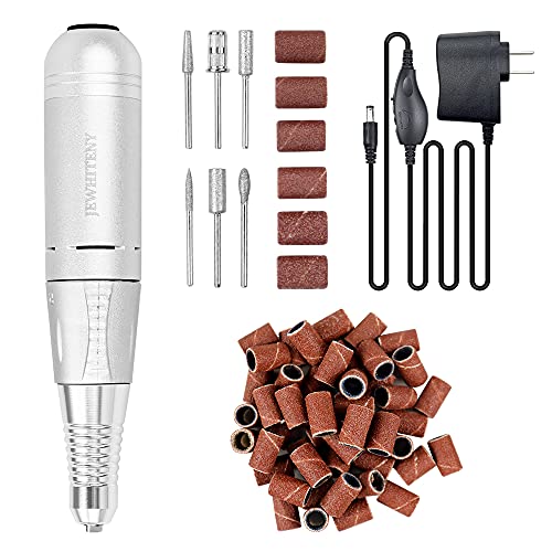 Portable Electric Nail Drill Machine Professional 35000 RPM Manicure Pedicure Polishing Nail File Drill Kit Set with Sanding Bands for Acrylic Gel Nails