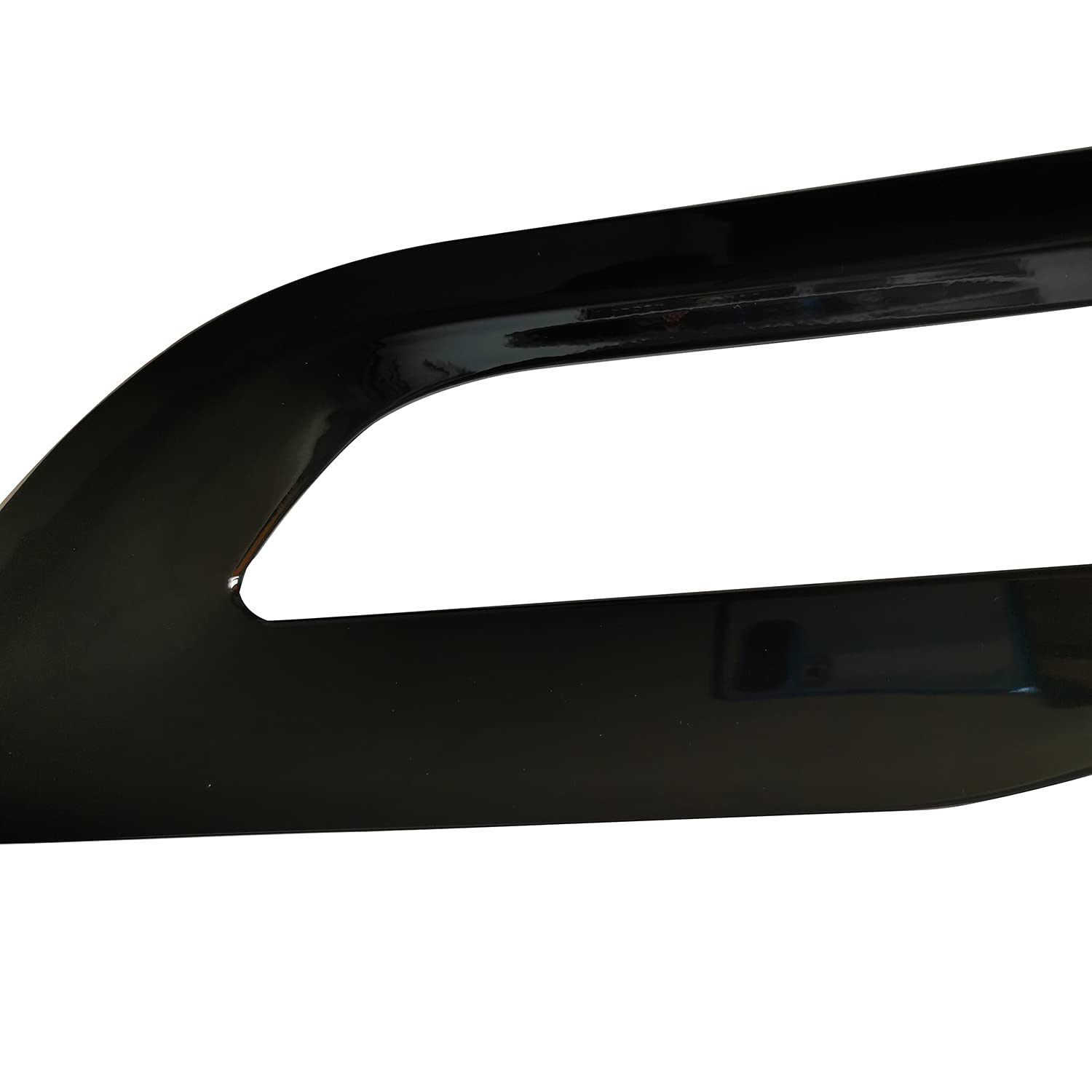Kompatibel mit 2014-2021 Jeep Grand Cherokee Rücklicht-Zierblenden-Kit-Abdeckung, glänzend schwarz