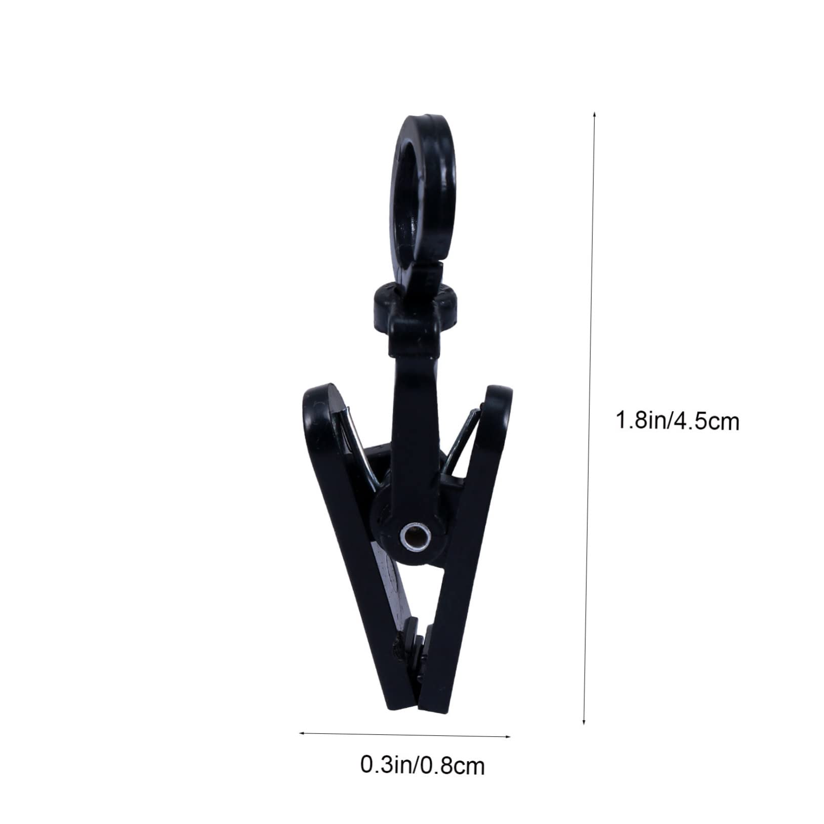 100pezzi Clip Rotante Multifunzionale Plastica Per Indumenti Adatte Per Casa Ufficio e Giardino Design Gradi Rigide e Pratiche Da Utilizzare