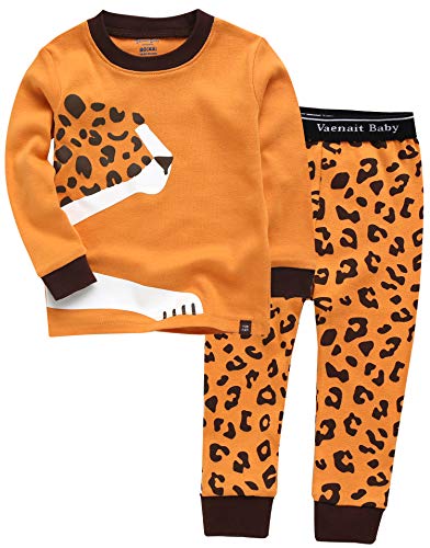 Image of VAENAIT BABY 12Months-12Years Toddler Kids Junior Boys Car Train Fireman Snug fit Sleepwear Pjs Set