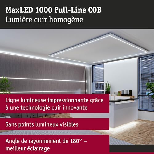 Bande LED COB extensible 3m MaxLED 1000 pour supprimer les reflets de points