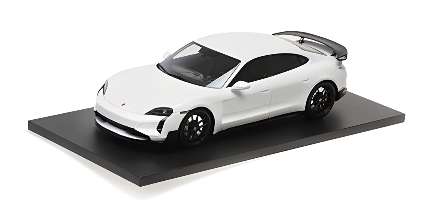 Minichamps 117069404 - Porsch. Taycan Turbo GT White 2024 - maßstab 1/18 - Modellauto