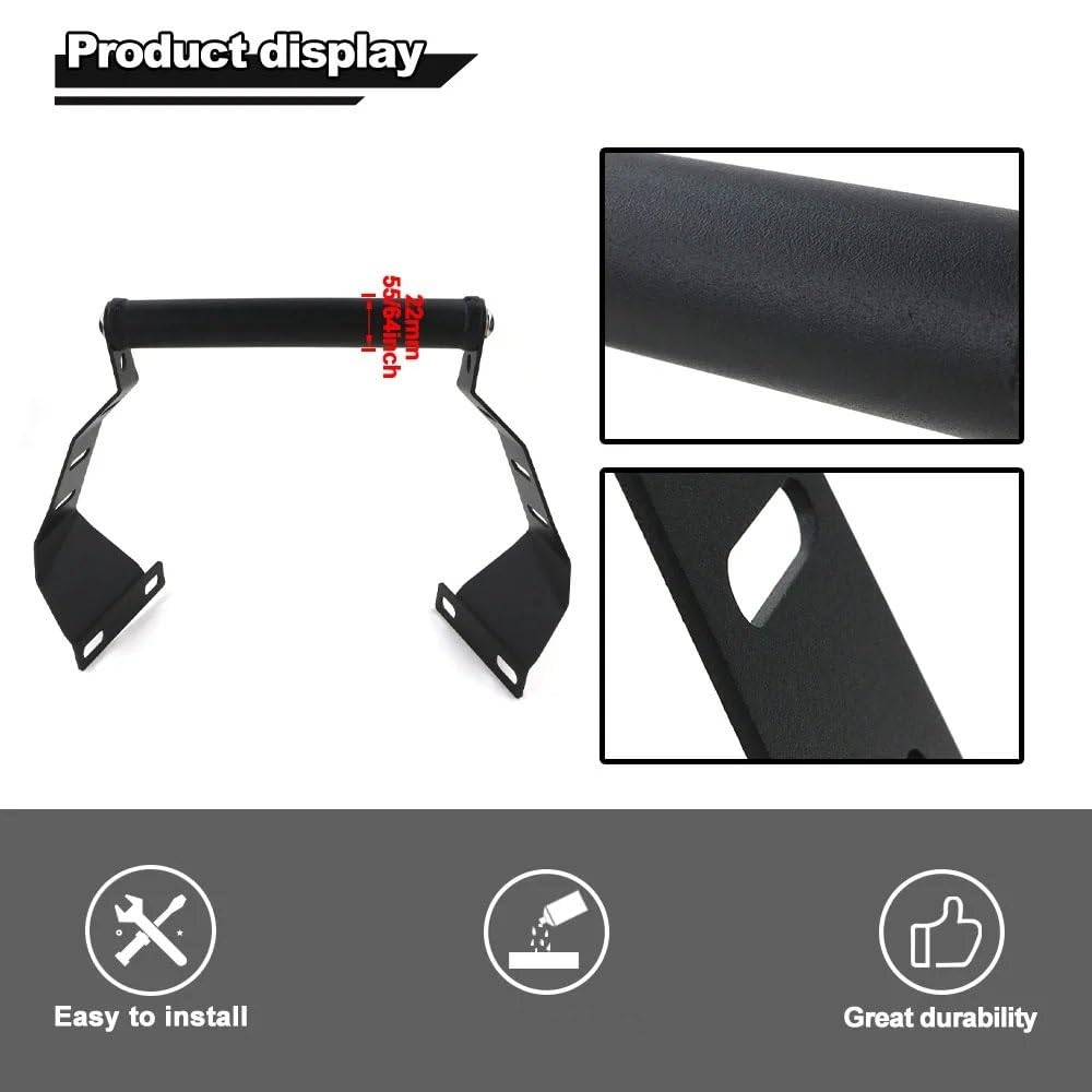 Soporte Navegación GPS Soporte Placa Navegación GPS para Teléfono Móvil Montaje Barra Compatible para Royal para Enfield para Himalayan BS6 2021 2022 2023 Accesorios Soporte para Navegación GPS