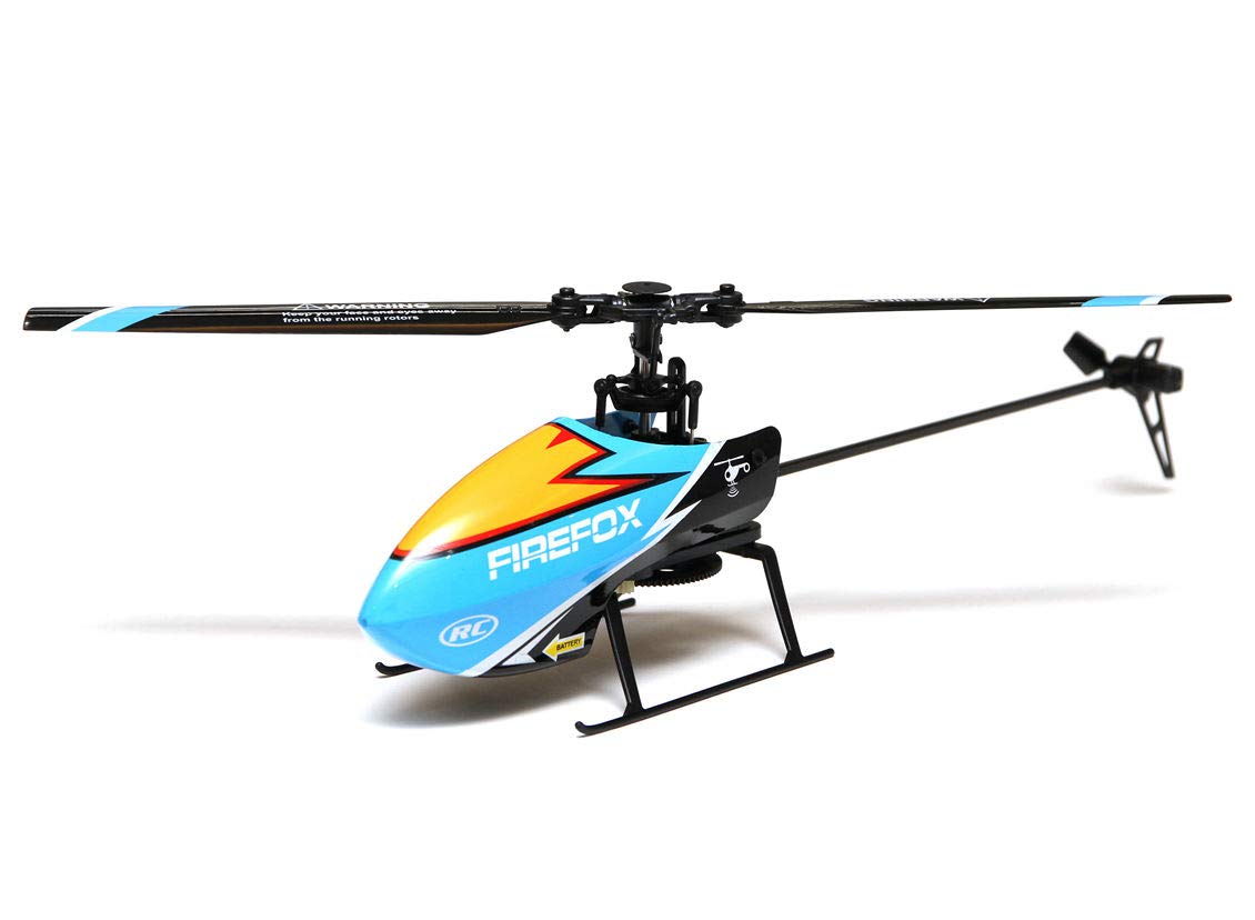 Hobbyking Firefox C129 4ch Flybarless Micro Rc Helicopter Rtf W
