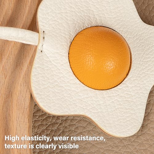 Image of Leather Keychain,Purse Charms,Bag Charms for Handbags,Interesting Stylish Simulated Food Leather Bag Charm