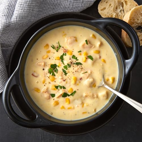 Image of Progresso Rich and Hearty Chicken Corn Chowder Canned Soup, Flavored with Bacon, Gluten Free, 18.5 oz (Pack of 3)