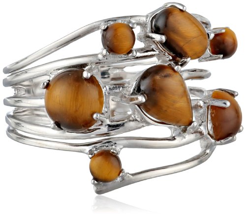 Amazon Collection Sterling Silver Multi-Stone Ring