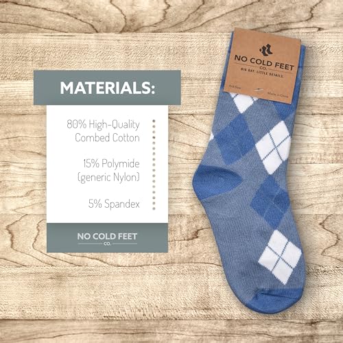 No Cold Feet Kids Boys Fun Dress Socks thumb #1