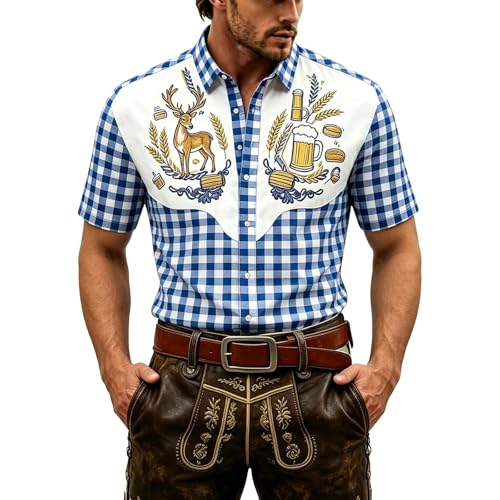 Chemise été homme léger à carreaux idéale pour le quotidien