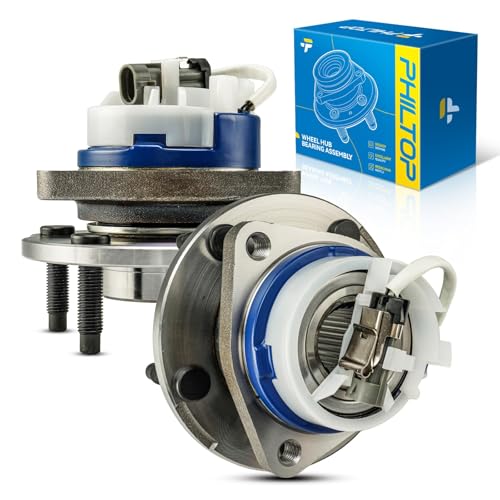 Image of PHILTOP 512153 2 x Rear Wheel Bearing Hub Assembly for Chevy Corvette