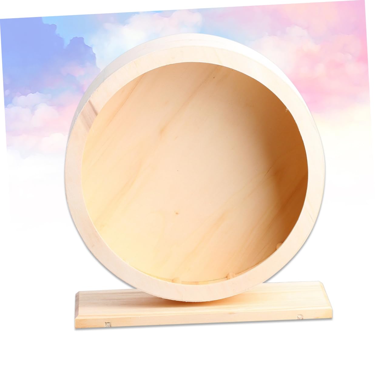 Happyyami Roue De Course Silencieuse pour Hamsters Et Petits Animaux Jouet De avec Support pour Rongeurs